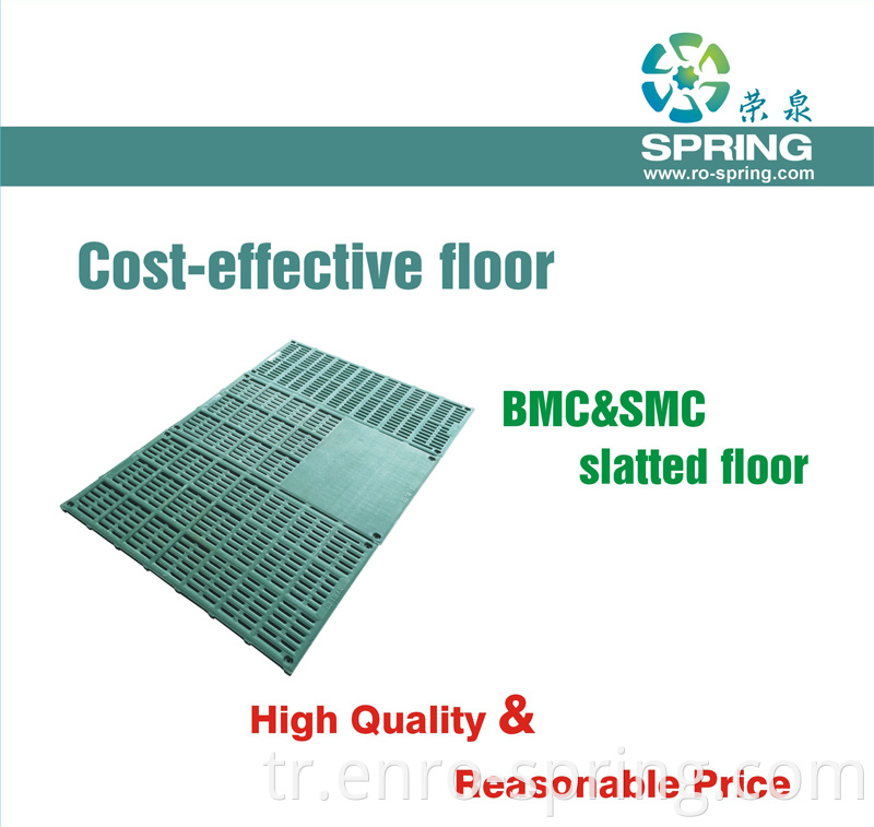 Composite Resin Slatted Floor for Sheep